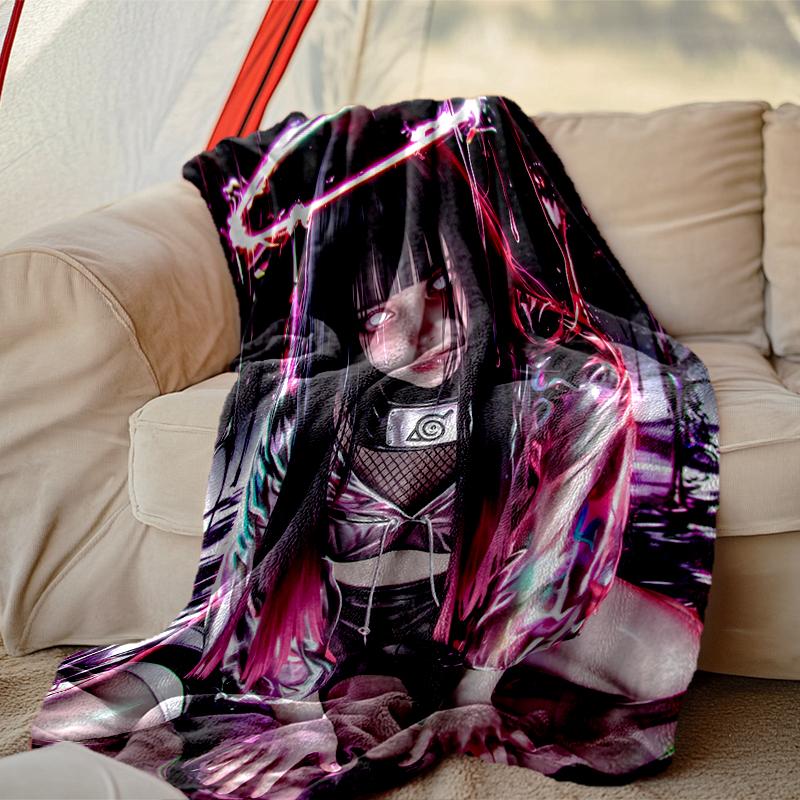 1pc Snug naruto Blanket, Lightweight & Durable Print Blanket, Perfect for Home, Couch, Bed, Picnic, Travel, Office