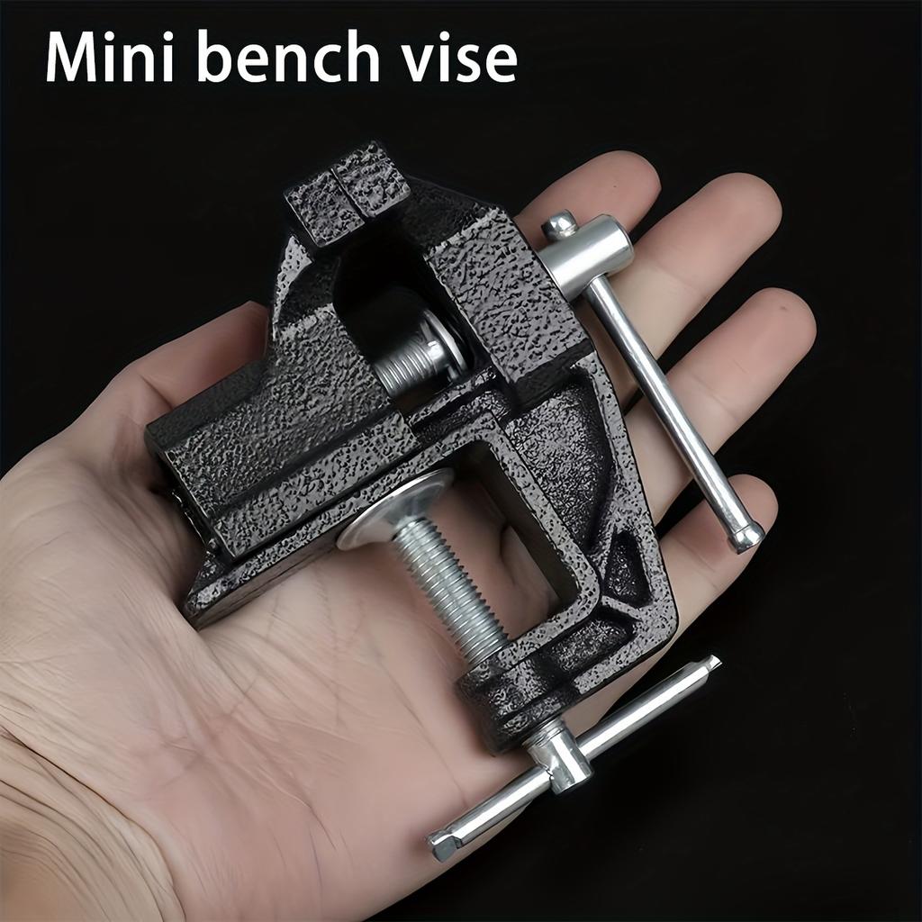 1 buc Mini menghină metalică de uz industrial, de mare rezistență, clește de precizie cu nas plat pentru reparații casnice, întreținere în construcții, prelucrarea lemnului