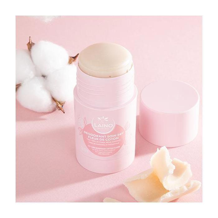 Laino Déodorant Solide Fleur De Coton Stick 60g