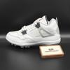 Jordan 4 Retro TD Cleat 'White Cement' HQ0207-106 Men's Size Ship Now