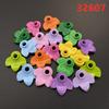 LEGO-Compatible Small Brick Parts: 32607 Christmas Wreath 1x1 Three Leaves MOC, Sold by Weight