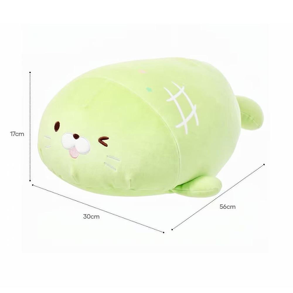 Soft Cuddle Seal Stuffed Animal Cute Seal Shape Ocean Animal Plush Gifts Seal Plush Toy Birthday