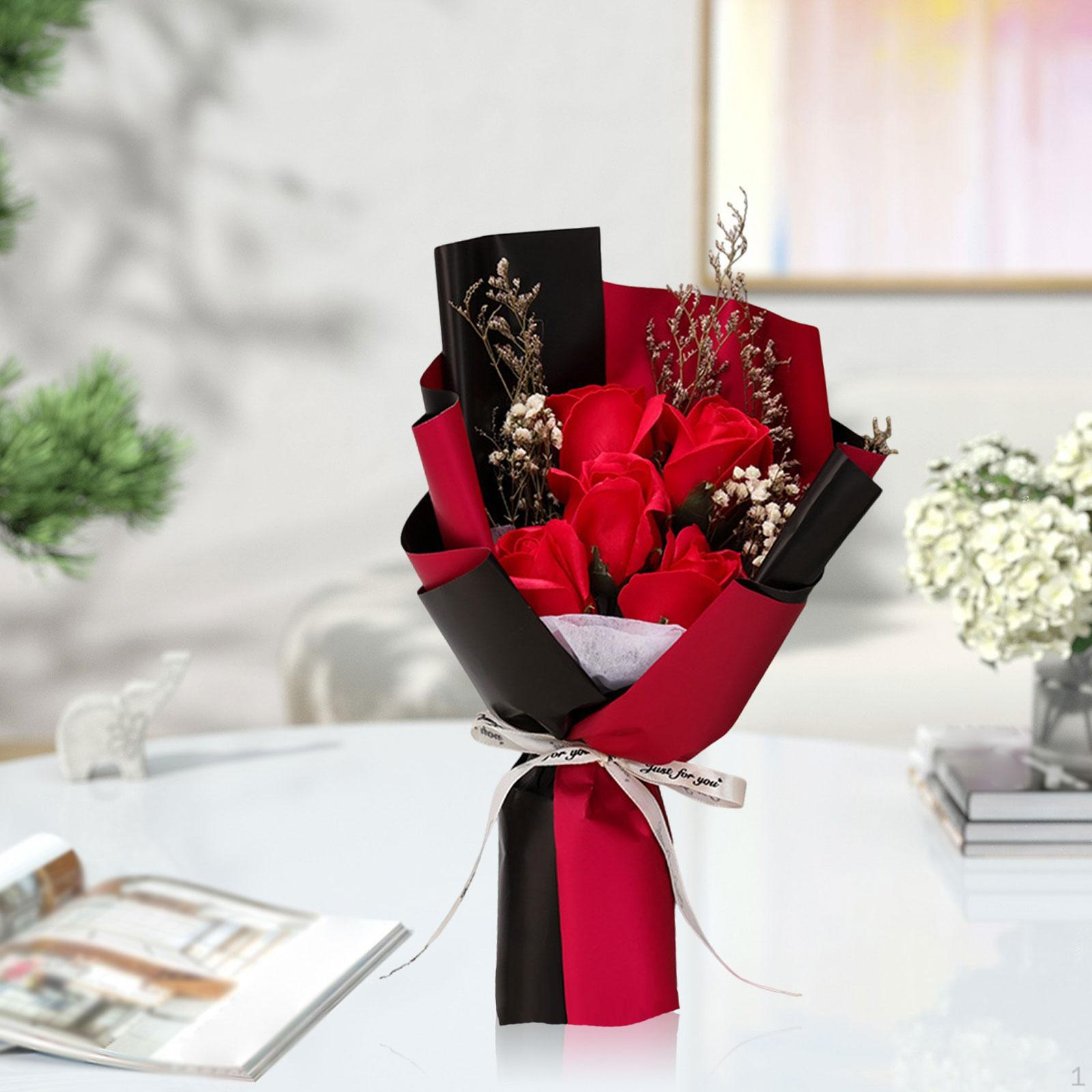 

Подарочный набор «Цветочный букет из мыла» для элегантных случаев Red Rose