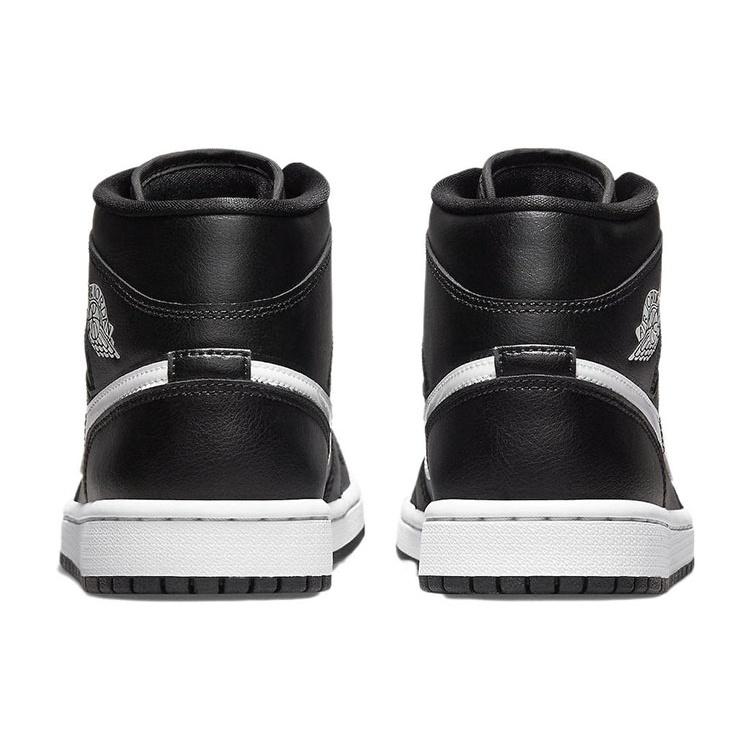 (WMNS) Air Jordan 1 Mid 'Black White' Women's DV0991-001