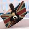 Singer Y-Yungblud Microfiber Printed Beach Towel Mountain Climbing Yoga Beach Swimming Running Absorbent Soft Towel