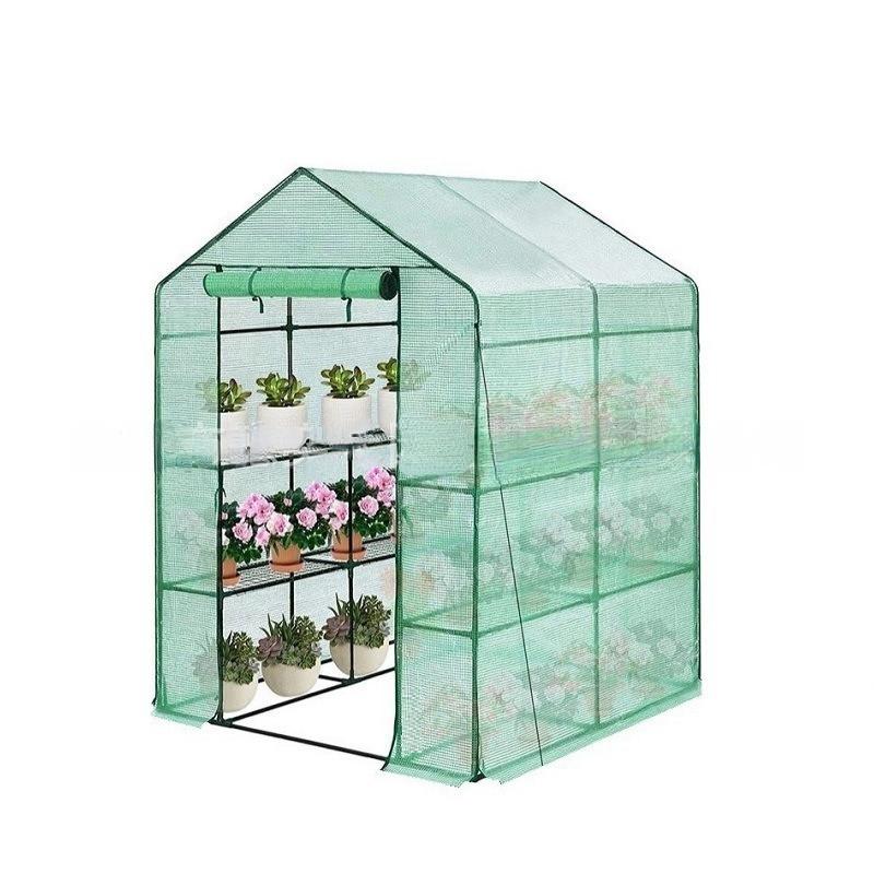 Cold-proof PE Cover Household Portable Horticultural Greenhouse Plant Growth Succulent Flower Rack Sunroom
