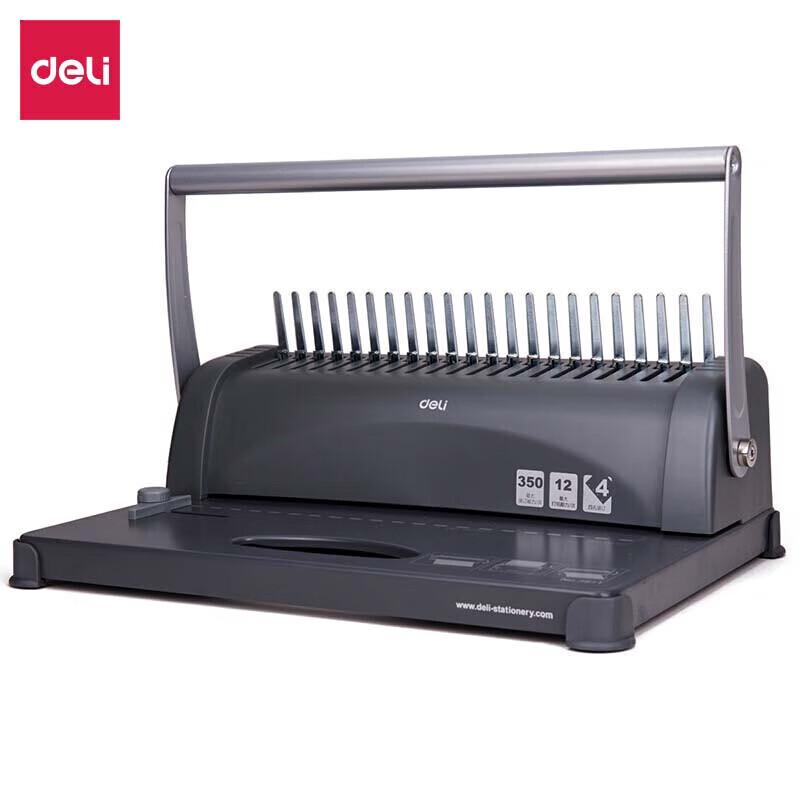 Deli 3871 Manual Comb Binding Machine