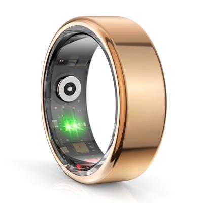 YurKem Smart Ring Heart Rate Blood Oxygen Blood Pressure Measuremen Men Women Fitness Tracker Sport IP68 Waterproof Bluetooth Ring