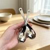 Stainless Steel Hammered Spoon, Thickened Tablespoon for Home Use, Child Eating Spoon, High-Aesthetic Dessert Spoon