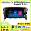 For MITSUBISHI Eclipse Cross 2017-2021 Navigation GPS Android Car Radio  Multimedia Player Stereo wifi+4G Carplay Auto Video