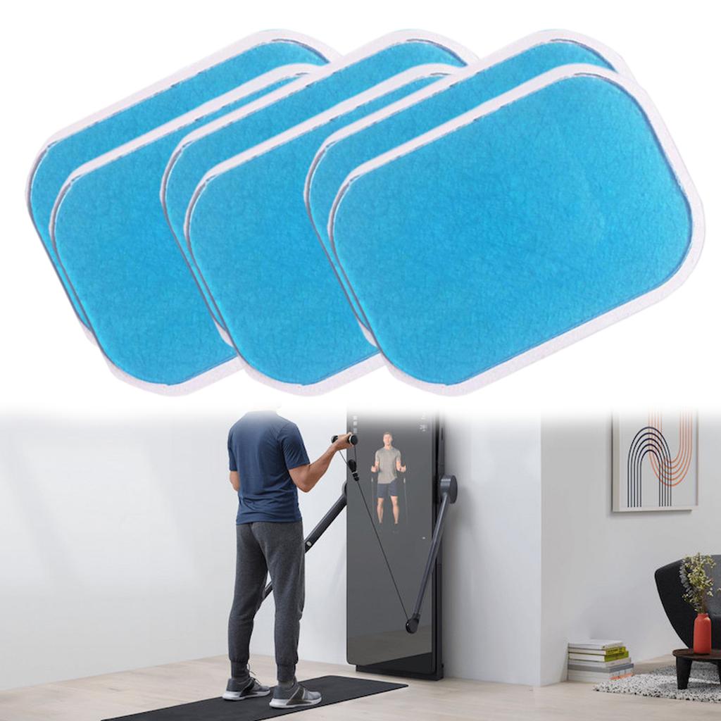 16Pcs Hydrogel Replacement Gel Pad High Conductivity Hip Trainer Gel Pad Set Fitness Gel Pad Muscle Stimulator Gel Pad