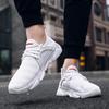 39-47 Large Simple Fashionable Breathable Solid Color Outdoor Sports Shoes Casual Shoes Men's Shoes Running Shoes