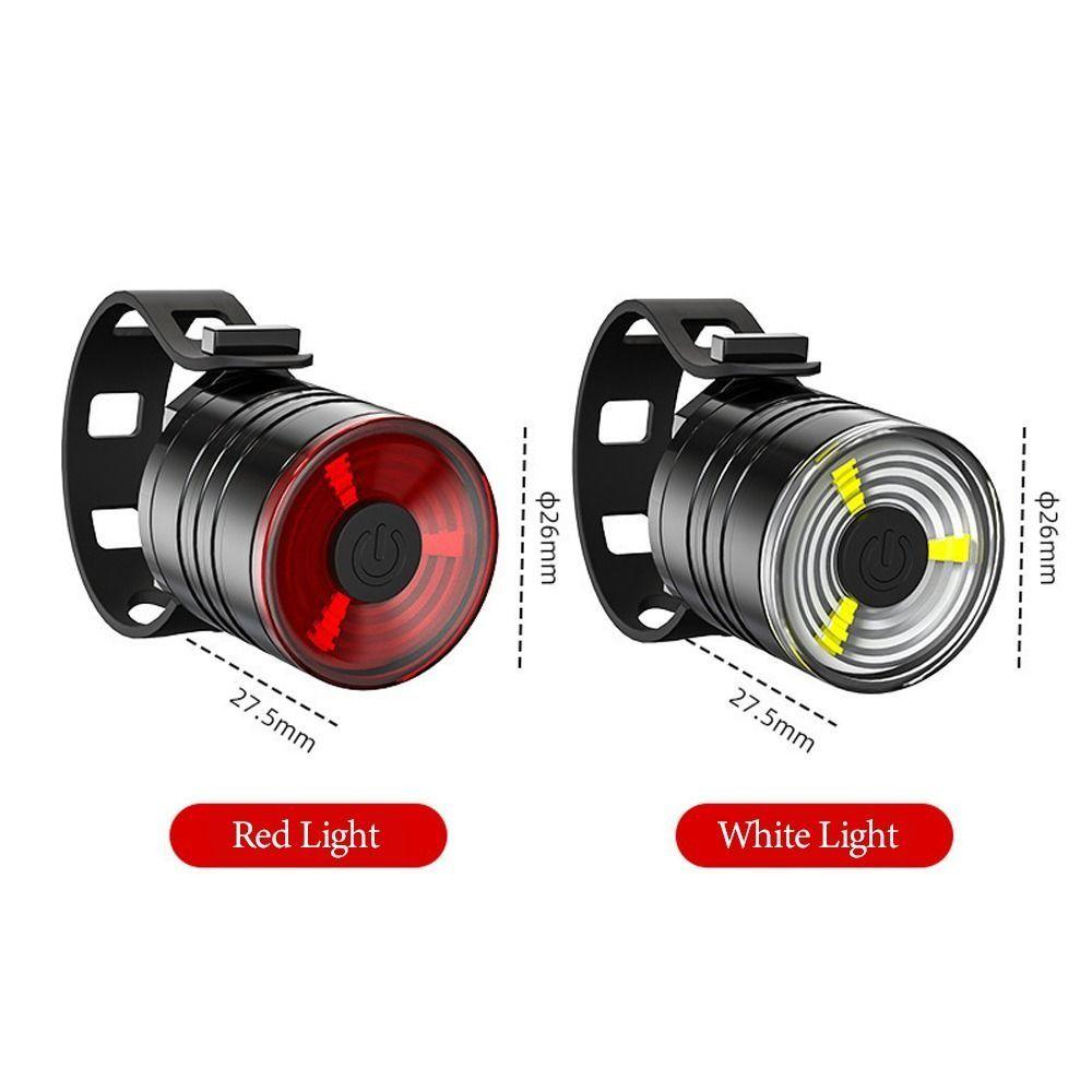 3 Light Modes Night Cycling Taillight Highlight Tail Lamp Waterproof Bicycle Accessories  Outdoor