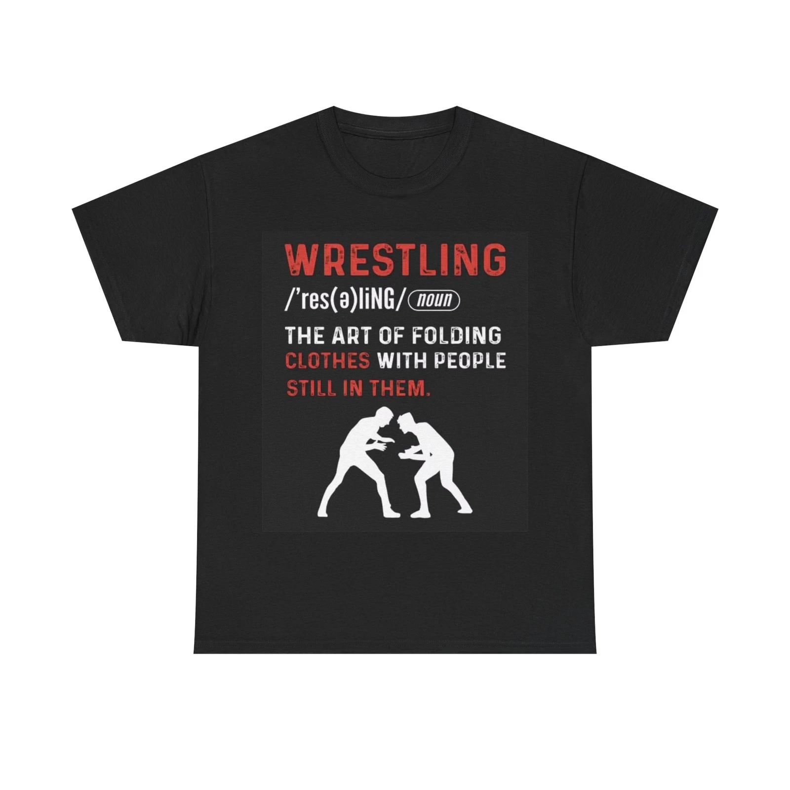 Men s and Women s T-shirts Wrestling Funny Definition S