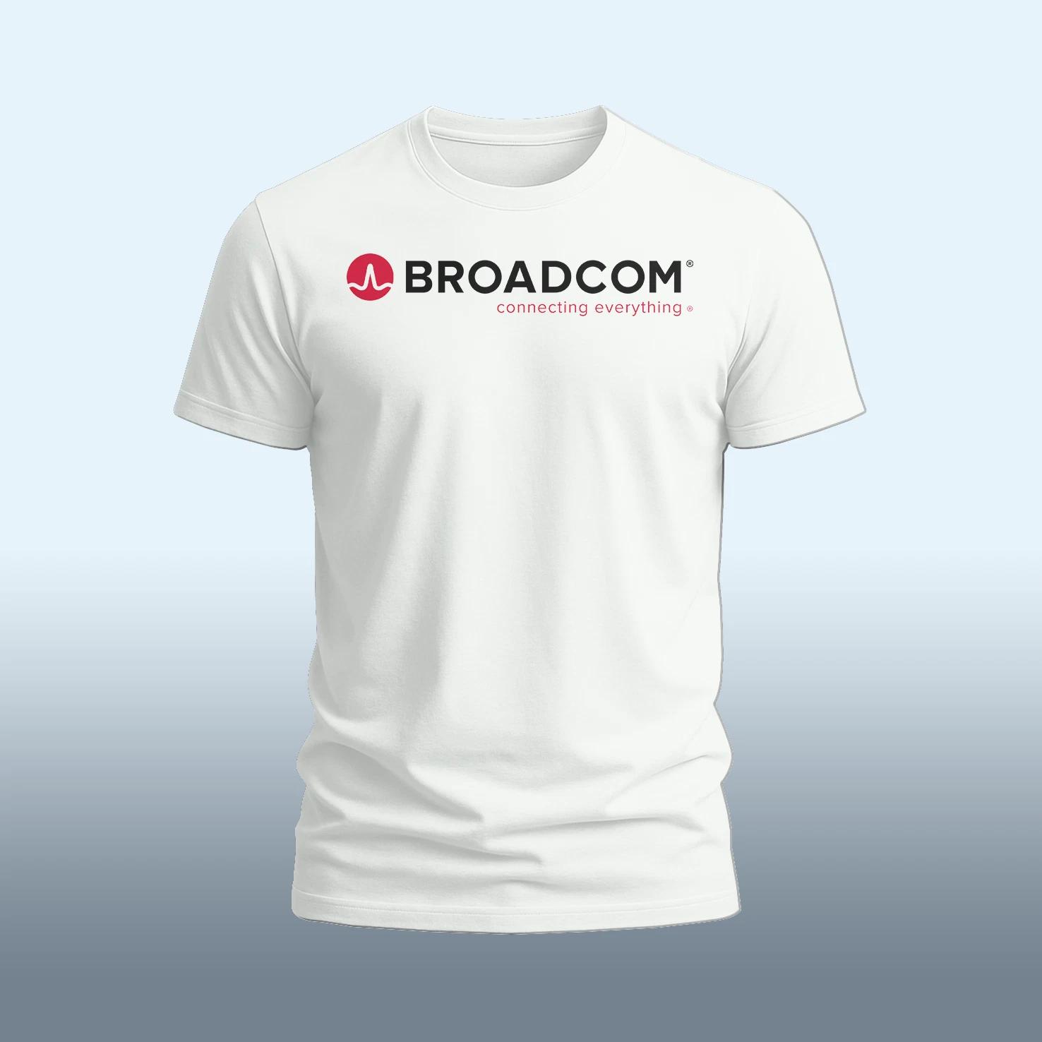 Broadcom Connecting Everything logo funny T-Shirt Size S-5XL XS