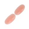 2pcs Shoulder Pads Soft Silicone Self Adhesive Prevent Slip Reusable Shoulder Push Up Pads