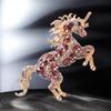 Elegant Unicorns Brooch For Women Portable Alloy Jewelry Accessory for Daily Wear and Special Occasions