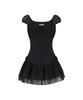 Leijeumiya Nymph Sasha Mini Dress [Black]