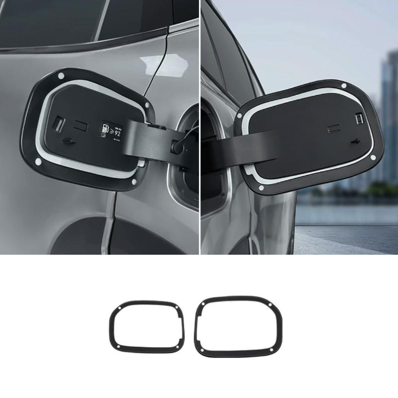 For Geely Galaxy Starship 7 EM-i 2024 2025 Car Charging Fuel Tank Port Rubber Sealing Ring Protective Dust Cover Waterproof