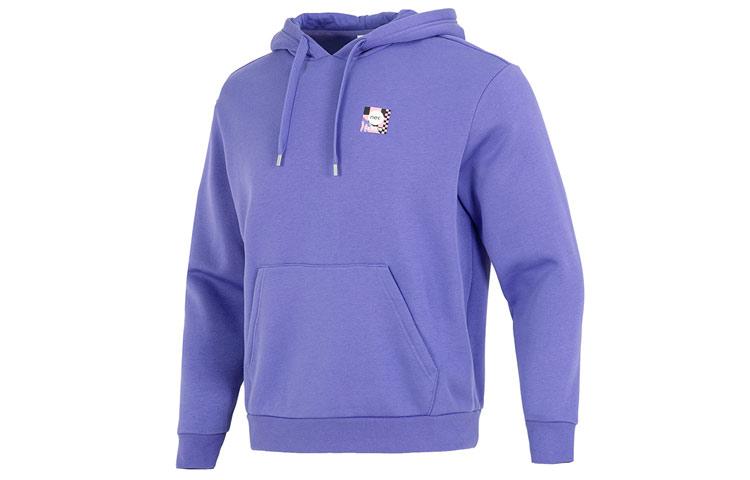 Adidas Neo Sweatshirts Men s Purple Hooded Moderate Regular HN4723 M