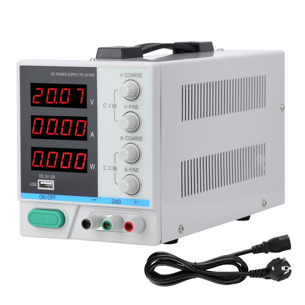 LW 3010DF 4 Digit LED Display Switching Regulated DC Power Supply  10A