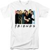 Přátelé TV seriál Logo obsazení Pánské a dámské tričko pro dospělé
