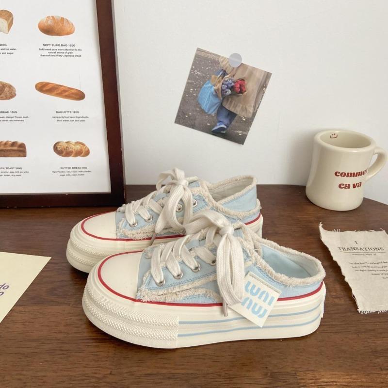 Новые женские уличные кроссовки на платформе — фото 3