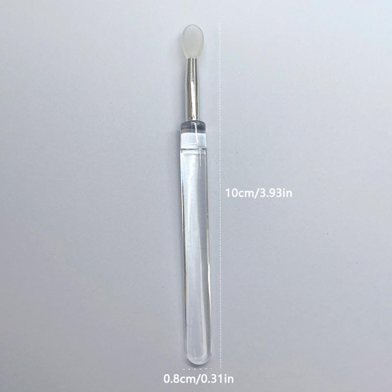 Nail Art Silicone Brush 3D Carving Painting Pencil Uv Gel Polish Mirror Powder Glitter Sculpture Stick Manicure
