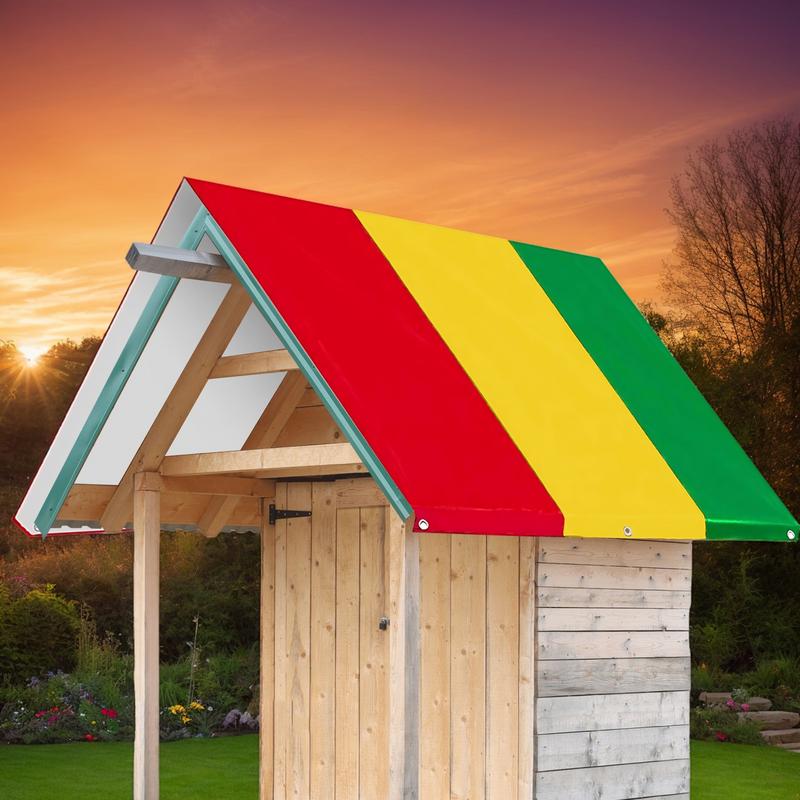 1pcs UV-resistant Swing Set Replacement Tarp Waterproof Kids Playground Roof Canopy Cover Outdoor Swingset Slide Sun Shade