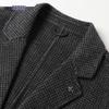 Men's Slim Fit Double-Faced Wool Blend Blazer