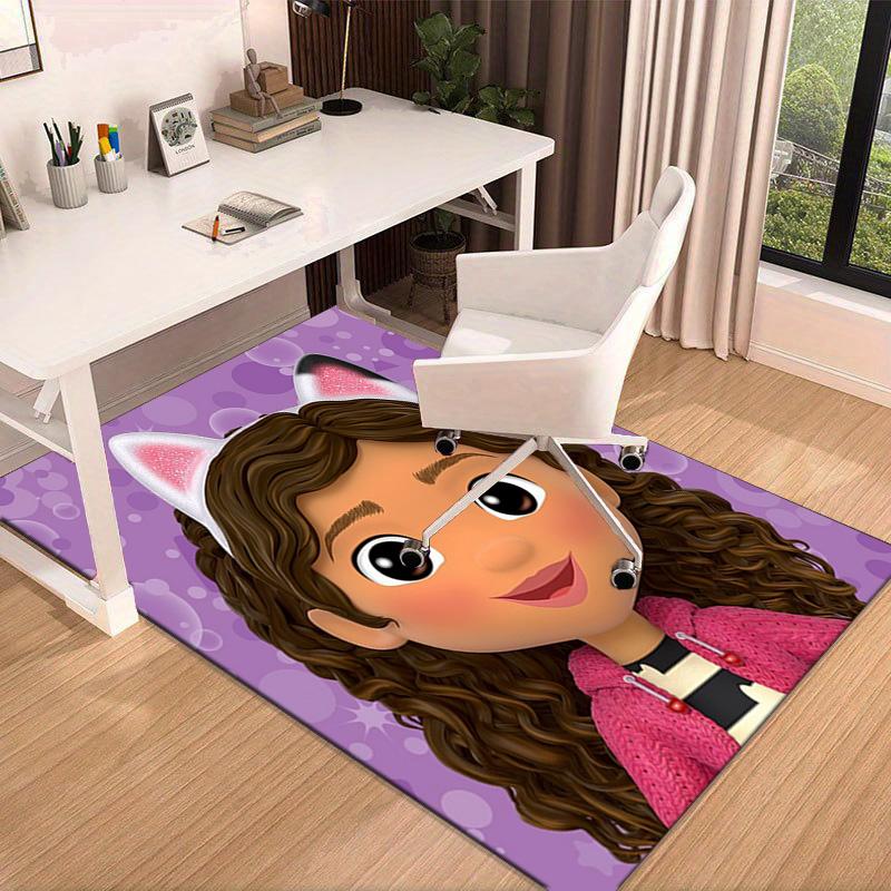 Colorful Friends Dollhouse Carpet, Chair Rug,Rug for Office Bedroom living rooms, Doormat decor Fan Gift Christmas Gift
