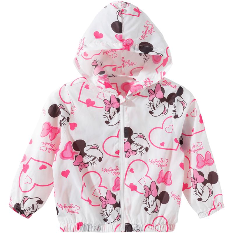 Disney Minnie Girls' Graffiti Print Sun Protection Jacket