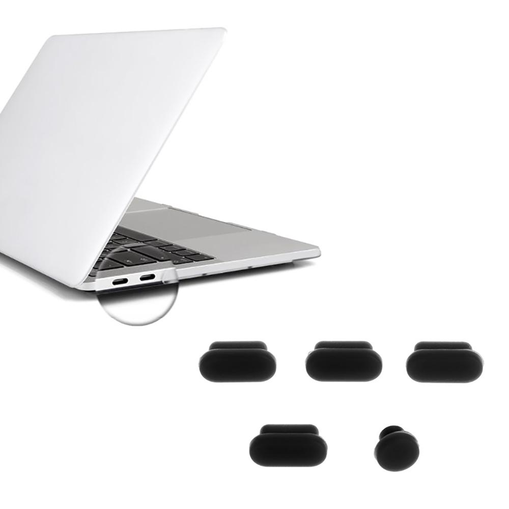 Silicone World 5PCS/Set Silicon Silicone Dust Plug for Macbook Pro13 Pro15 2018 Bar A1989 A1990 USB Ports Anti-Dust Plug