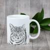 Manx - Cat Mug, Cheerful Mug for a Dog Lover, Personalized Gift from the Art-Dog Brand