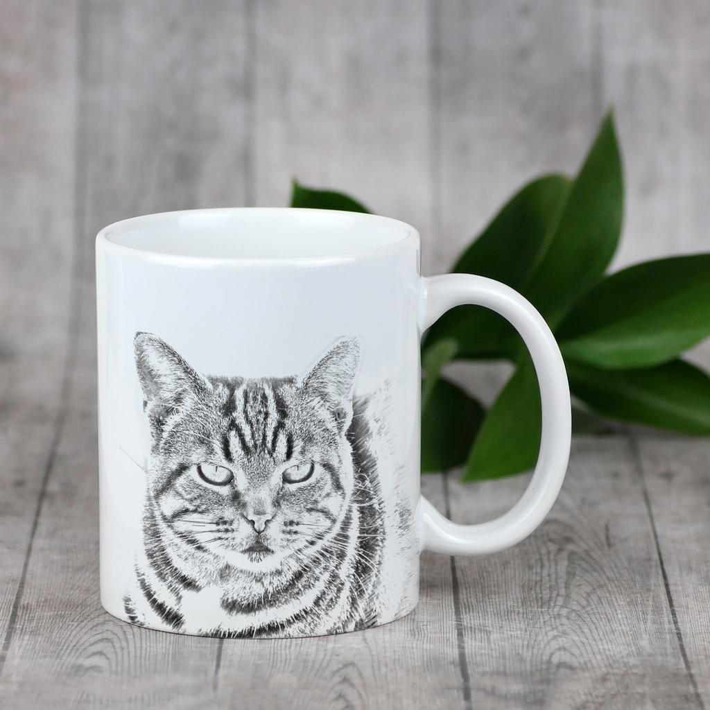 Manx - Cat Mug, Cheerful Mug for a Dog Lover, Personalized Gift from the Art-Dog Brand