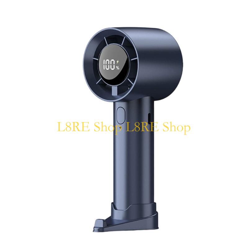 L8RE Portable Fan with Digital Screen for Precise Temperature Control Cooling Fan
