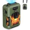 Portable Fan - Venti 3-in-1 8000mAh 25 Hours, Khaki Green - with Strap/neck Strap