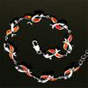 Bracelet Dolphin Charm Jewelry Gift Alloy Women Fashion Dolphin Chain Bracelet for Banquet Party