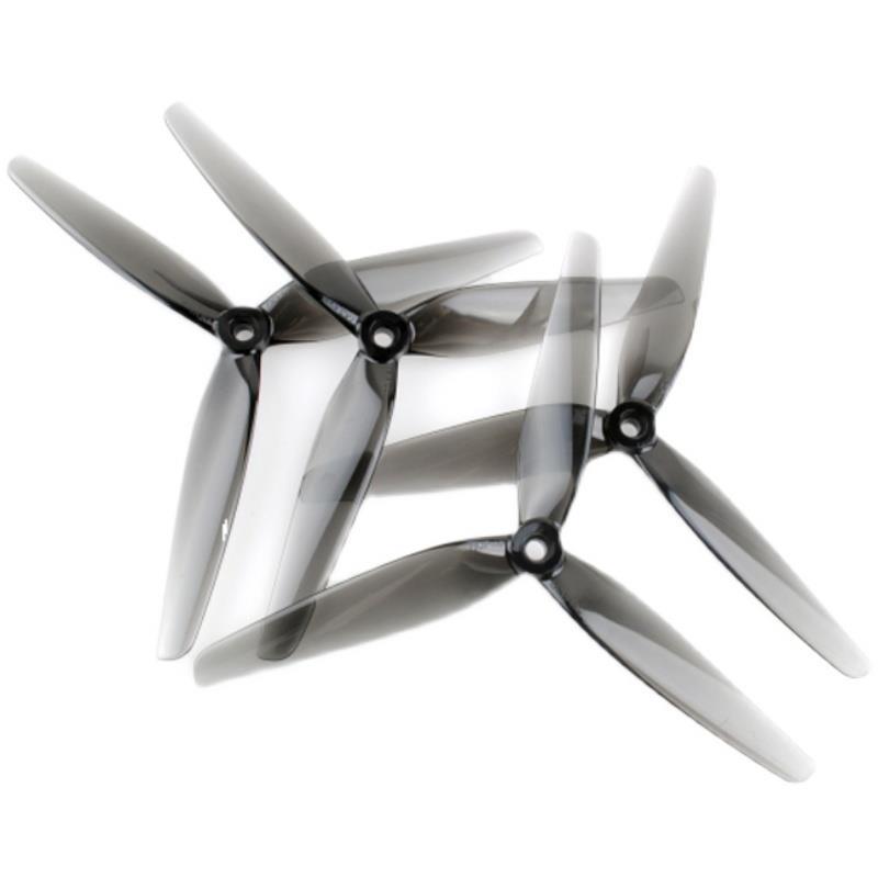 HQProp 7-inch 3-Blade Translucent Gray X8 Drone Racing Propeller 7X3.5X3