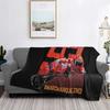Fabio Quartararo French Motorcycle Racer Blanket Soft Warm Flannel Throw Blanket Bedding for Bed Living Room Picnic Travel Couch