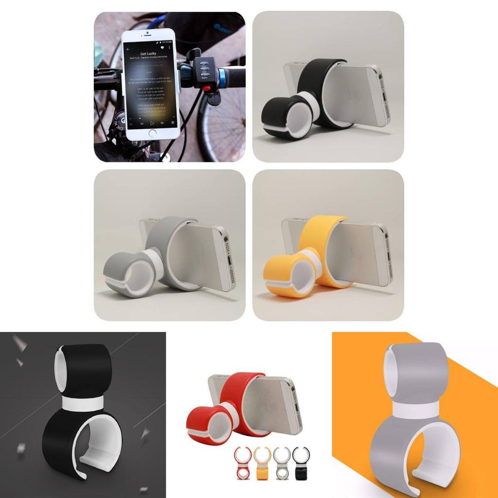 Universal Car Air Vent Phone Mount For Samsung Xiaomi Huawei In Black White