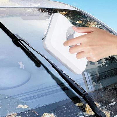 Magnetische Glasreinigingsborstel Huishoudelijke Glasborstel Tool Hoge Hoogte Sterke Magnetische Raamreiniger Voor Huis Café SUV's Vrachtwagens