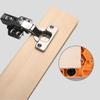 35MM Cup Style Hinge Jig Boring Hole Drill or 35MM Concealed Hinge Jig Kit For Wood Hole Locator Hinge Jig Drill Guide