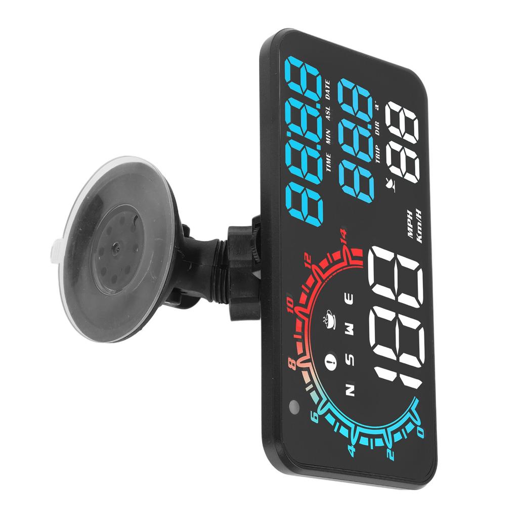 GPS Speedometer Speed Alarm Fatigue Driving Reminder Rugged HD Display HUD Display   for Car