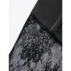 ZR Elegant Women's Lace Patchwork Long Skirt - Slim, Versatile, European & American Commuting Style