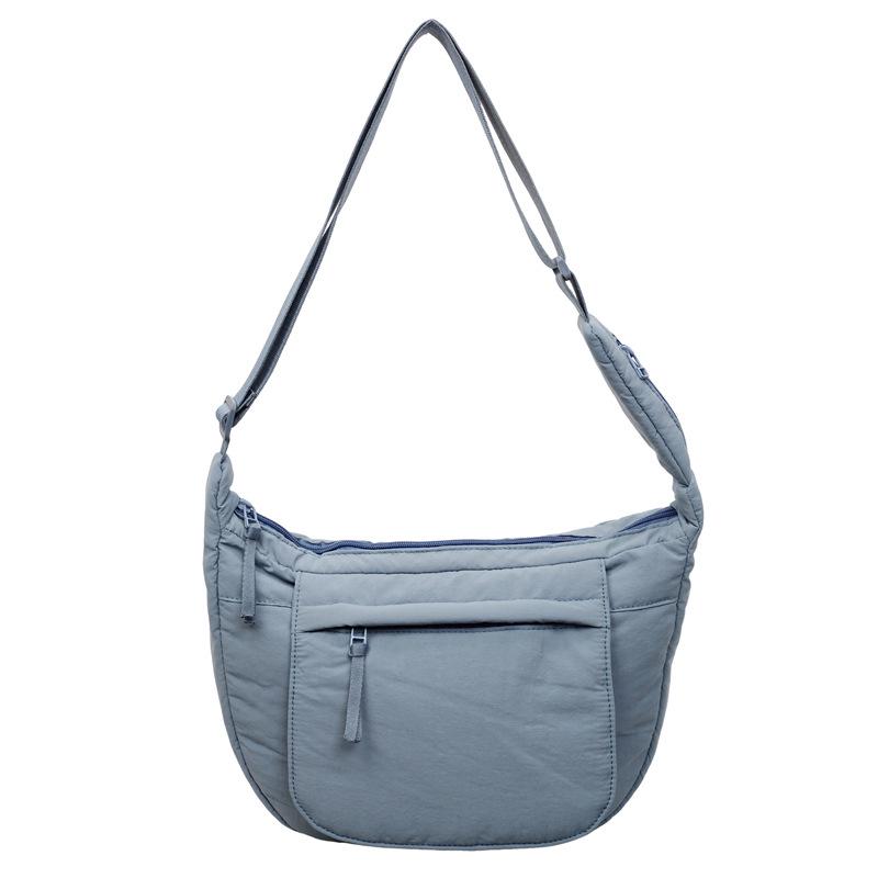 Korean Style Versatile Nylon Shoulder Bag - Large Capacity Crossbody