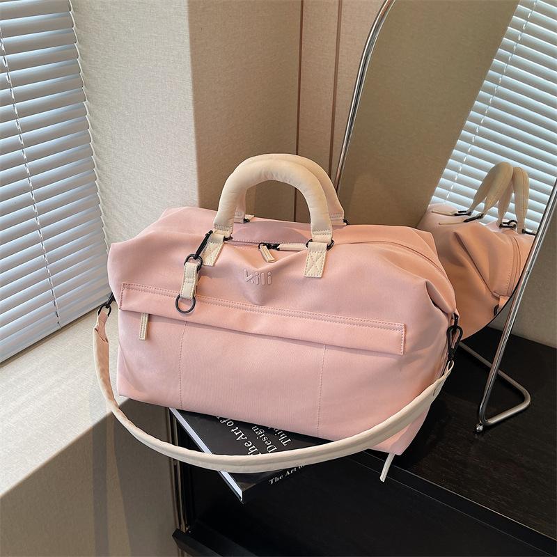 Multifunctional Travel Bag Sports Fitness Bag 2025 New Large-capacity Simple Wear-resistant Waterproof Handbag Messenger Bag