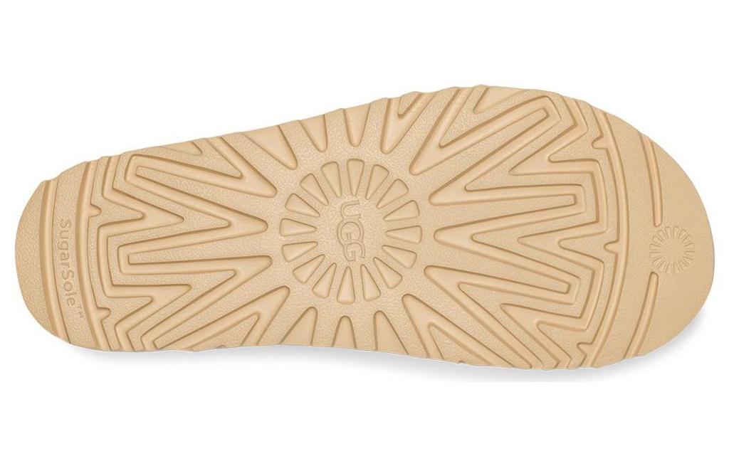 Women's Sandals UGG Goldenstar Cow Split Leather Fashion Sandal Women's Chestnut Brown