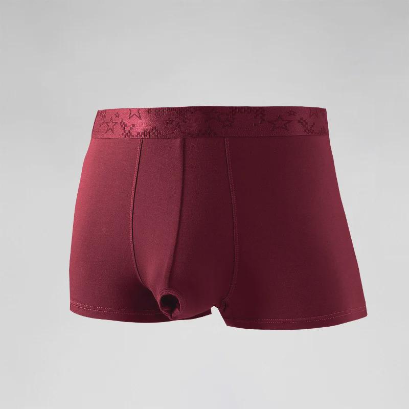Maoren Men's Foreskin Separation Boxers with Bullet Resistance and Scrotum Support