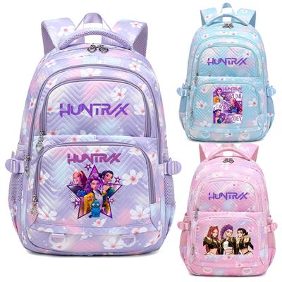KPop Demon Hunters Backpack Huntrix Student School Shoulder Bag Zoey Rumi Mira Youth Outdoor Travel Backpack Fashion Gift